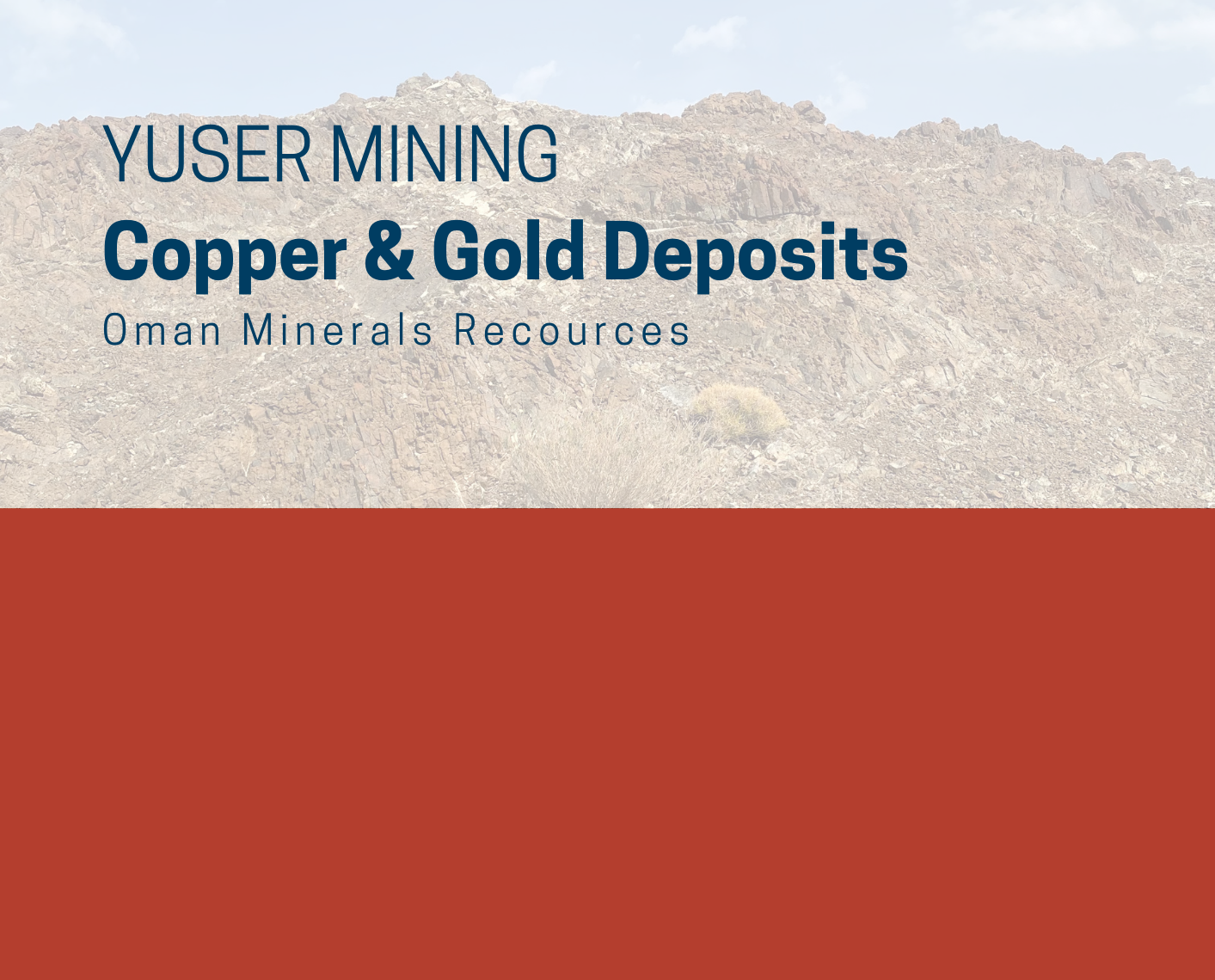 Copper Deposits, Oman